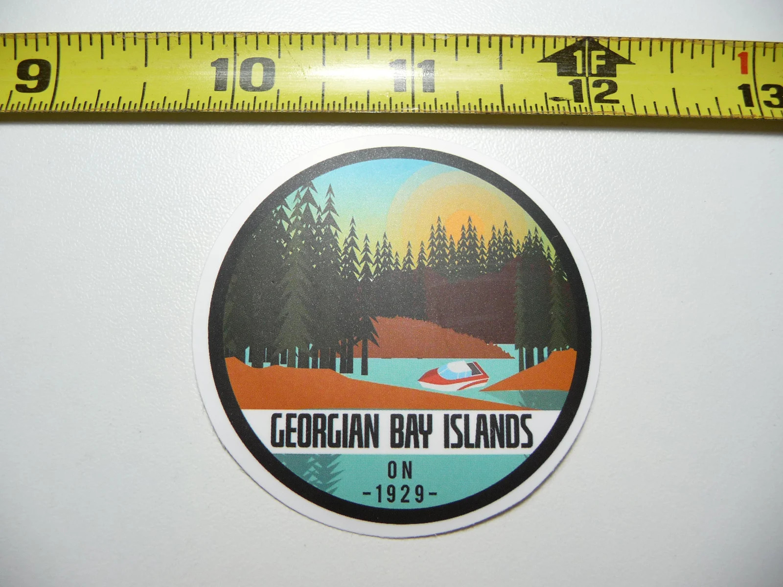GEORGIAN BAY ISLANDS NATIONAL PARK ONTARIO #8 SMALL STICKER DECAL HIKING CAMPING