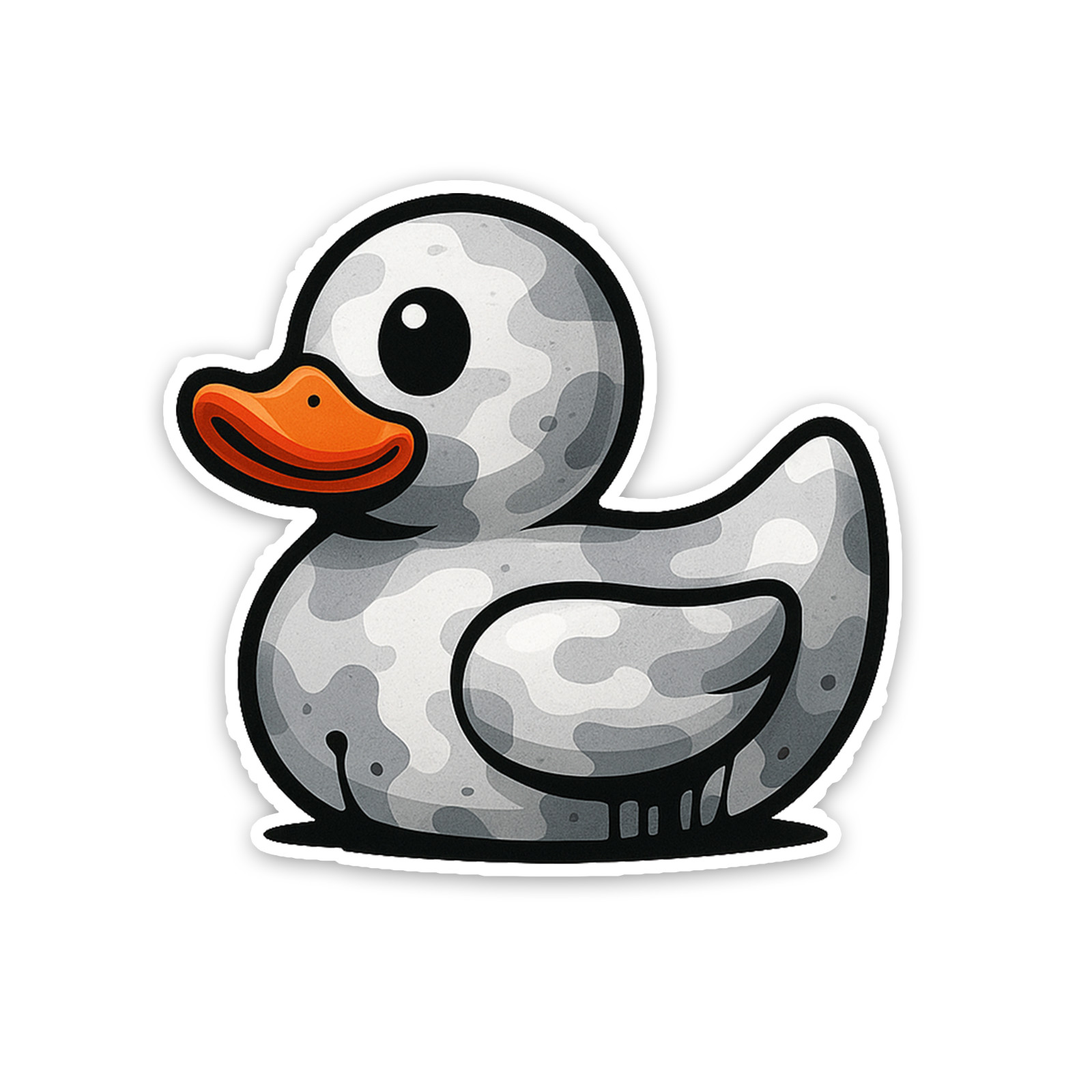 Rubber Ducky Sticker 4 Inch Vinyl Decal Jeep Rubicon Waterproof Snow Camo