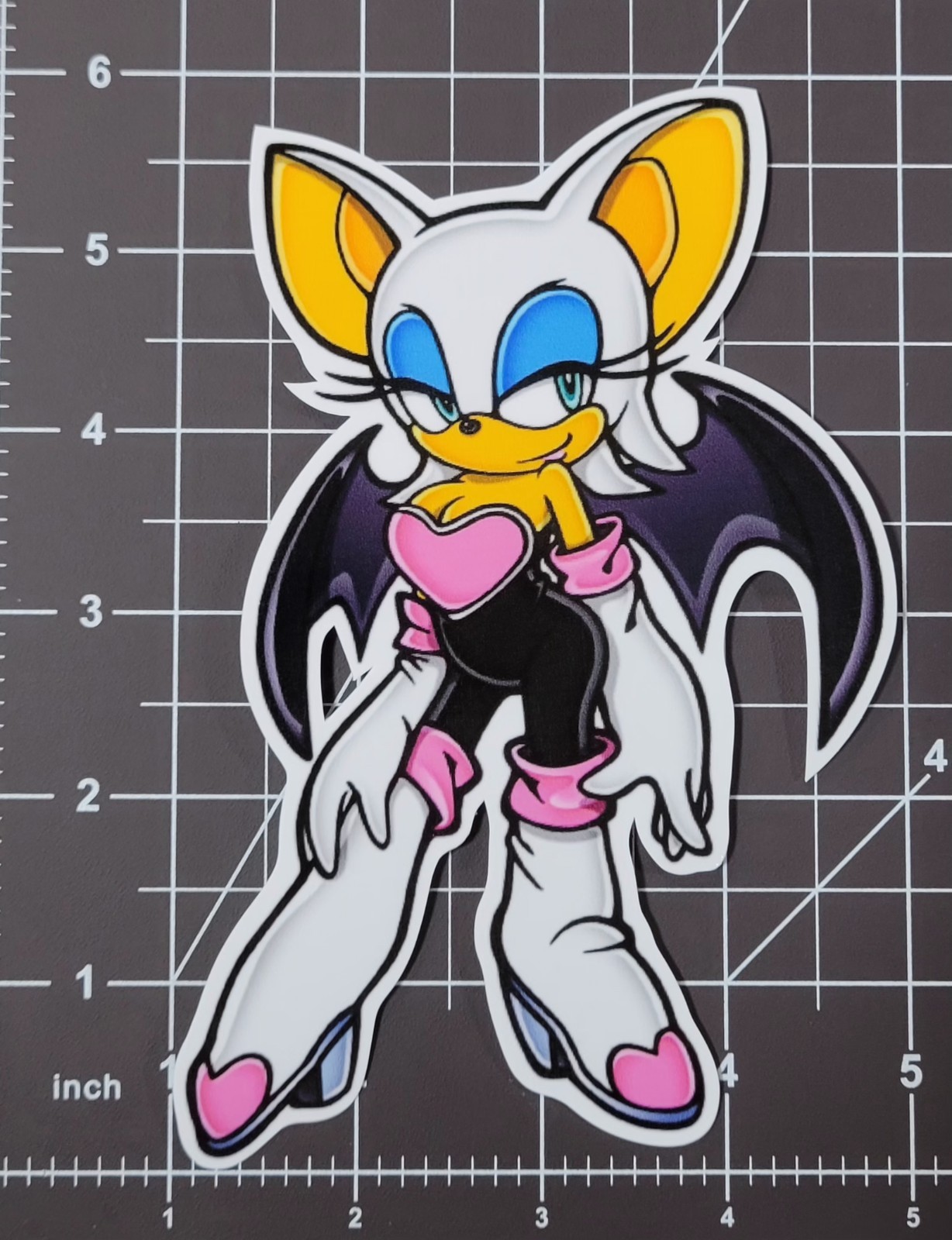 Sonic The Hedgehog Rouge The Bat V1 Sticker