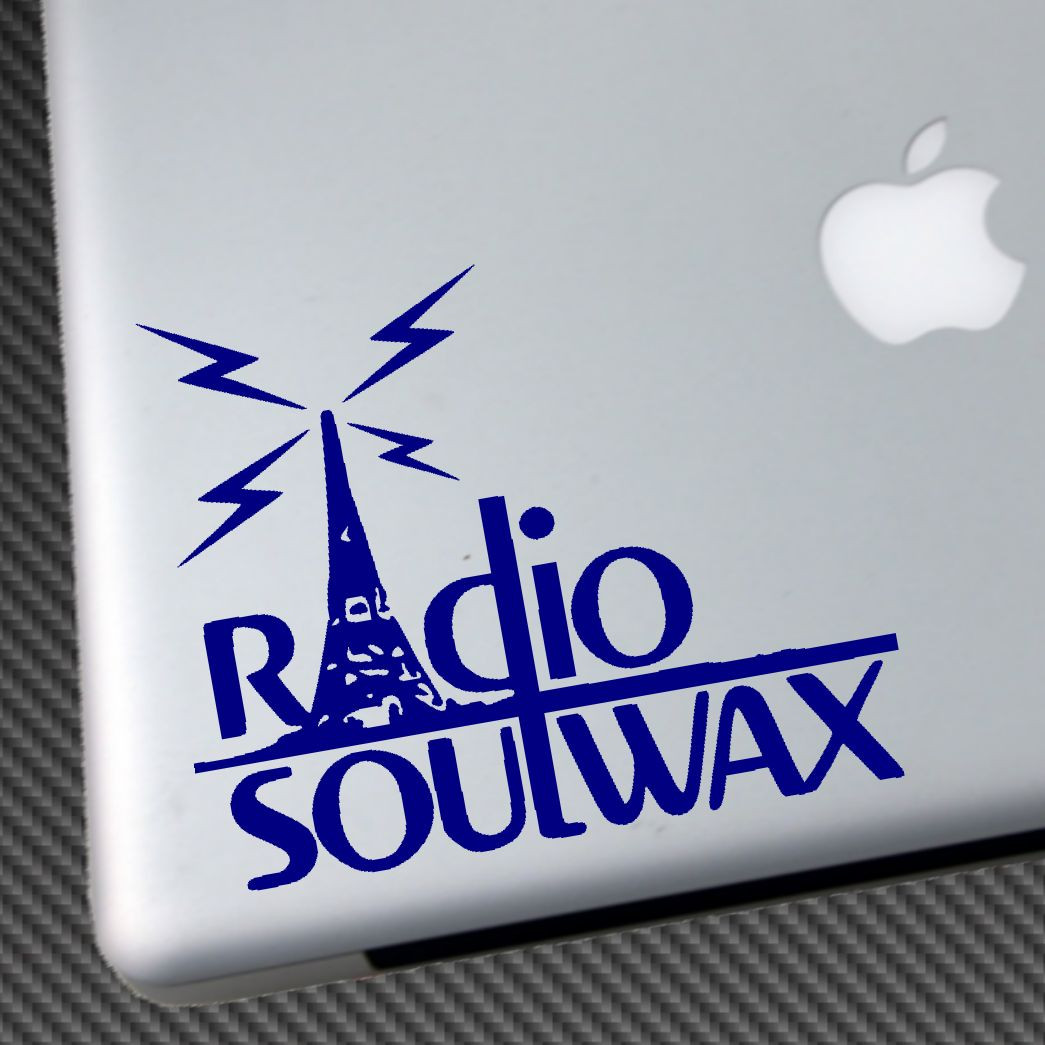 RADIO SOULWAX VINYL STICKER CAR DECAL 2manydjs cd dvd flume zedd deadmau5 edm