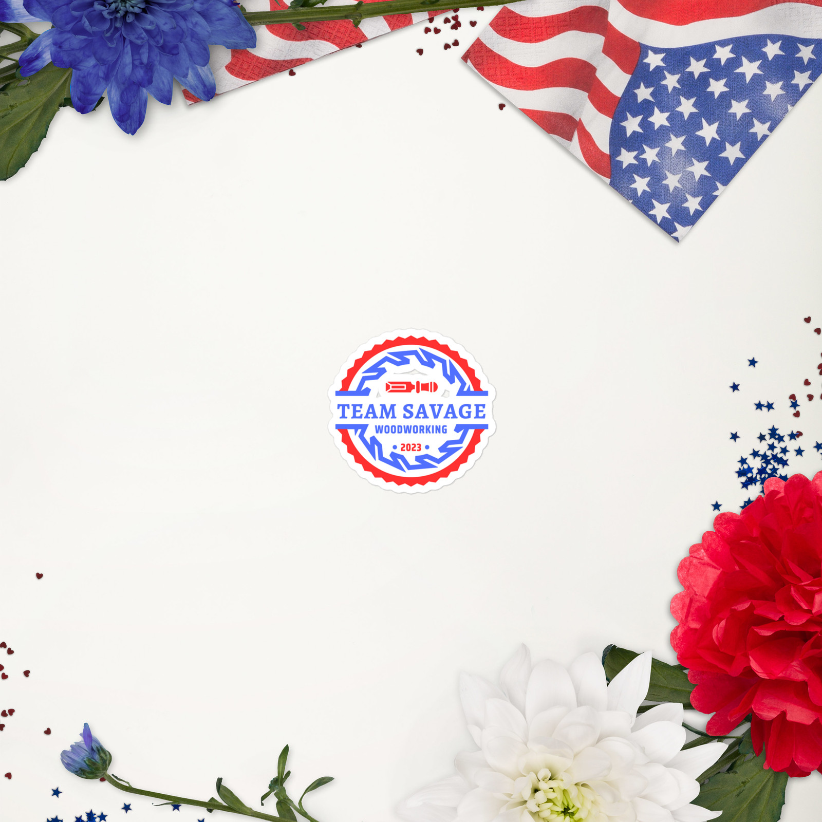 TS American Made Bubble-free stickers