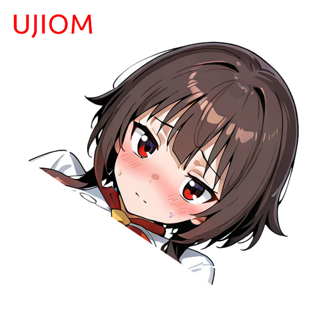 EARLFAMILY 5.1″ Megumin Anime Car Sticker Hood Motorcycle Artistic RV Decals