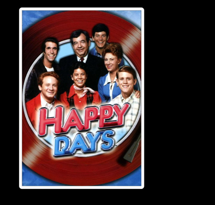 New 3″ Tall x 2.25 wide Happy Days Vinyl Sticker for Cups Mugs Crafts Phones