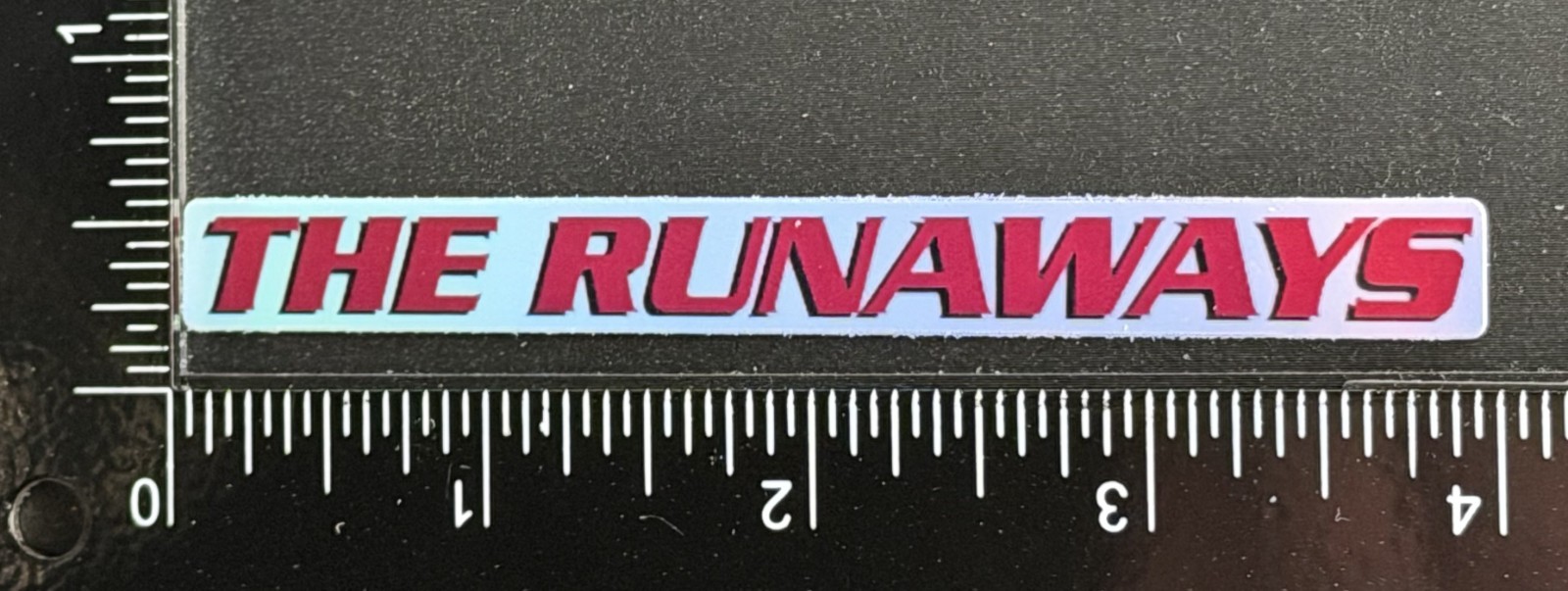 The Runaways – Music/Band – Sticker – Holographic