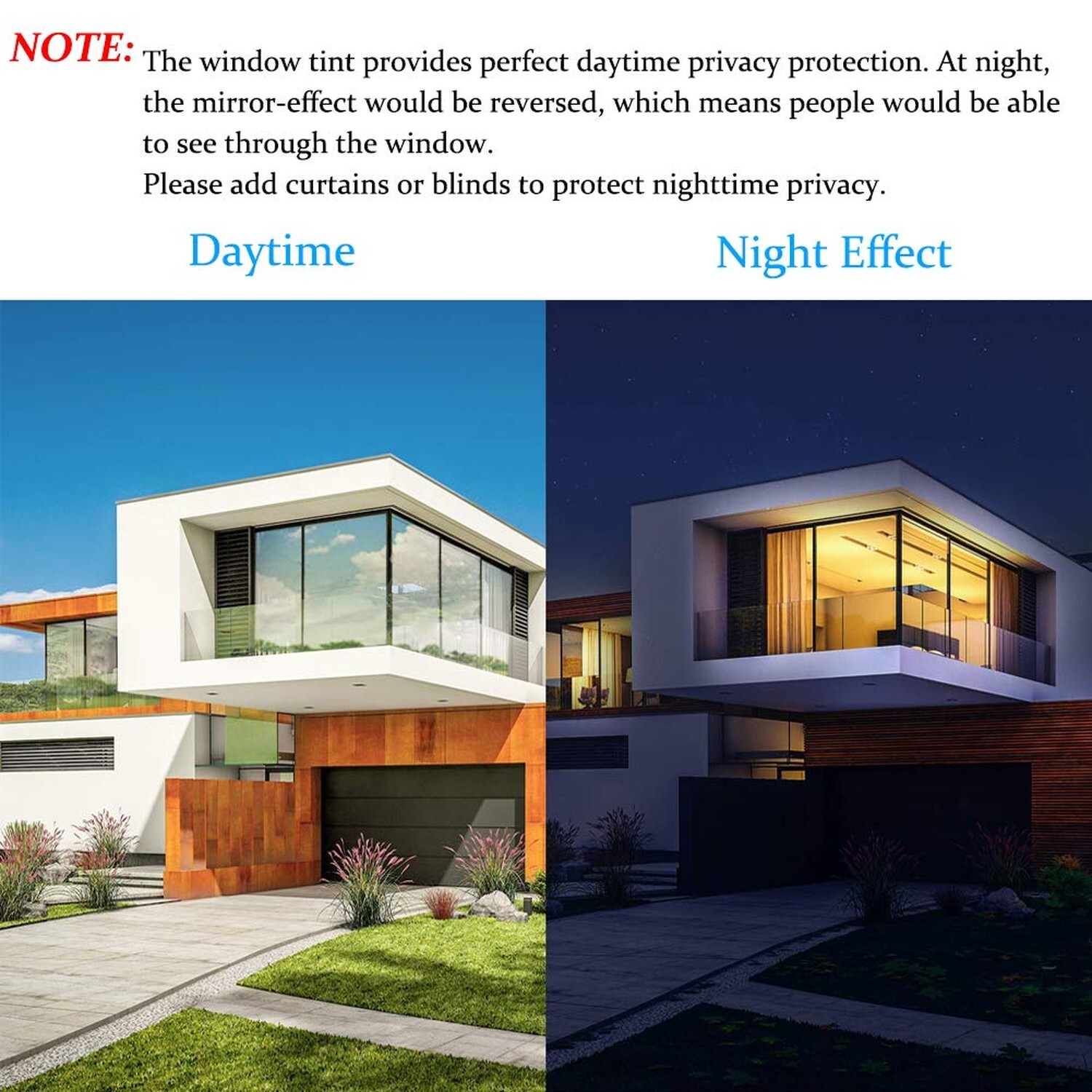 Window Heat Control Film Anti-UV One Way Mirror Film Privacy Static Glass Fil…