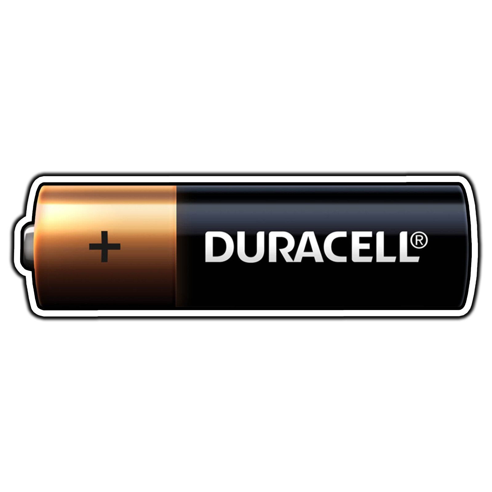 Duracell Battery Logo #3 Sticker Waterproof Vinyl Decal Die-Cut Laptop Car