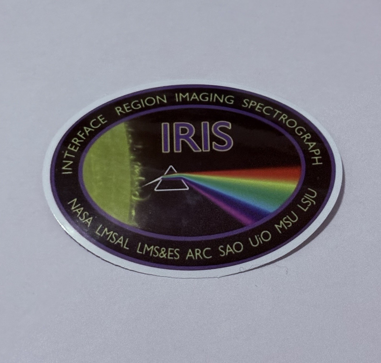 Interface Region Imaging Spectrograph IRIS Sticker Vinyl Decal Art NASA Space P1