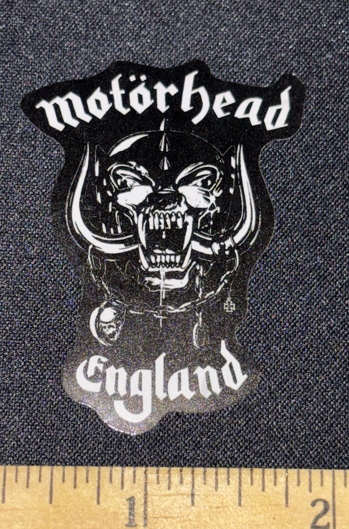 Motorhead Band Decal Sticker Black And White Fast Free US Shipping 🇺🇸