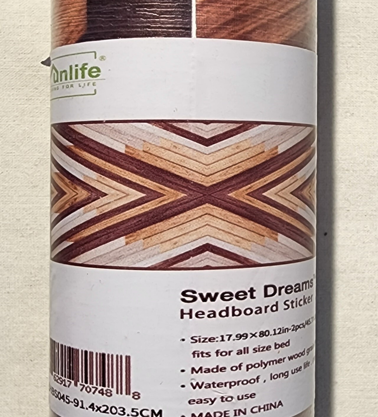 Sweet Dreams Headboard Sticker – All Size – 17.99″ X 80.12″ X 2 Pieces – Funlife
