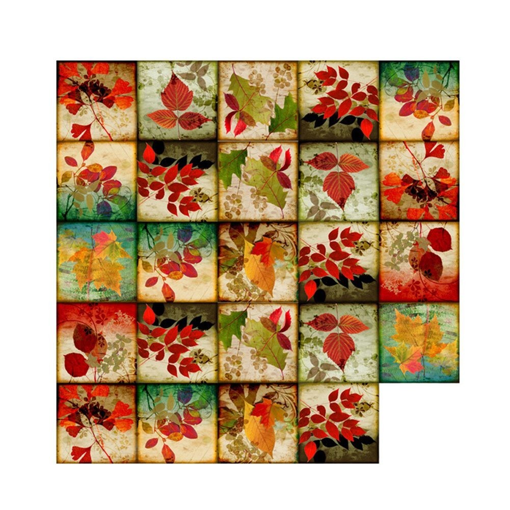 Transform Your Space with Removable Stair Wall Tile Stickers 24pcs Set