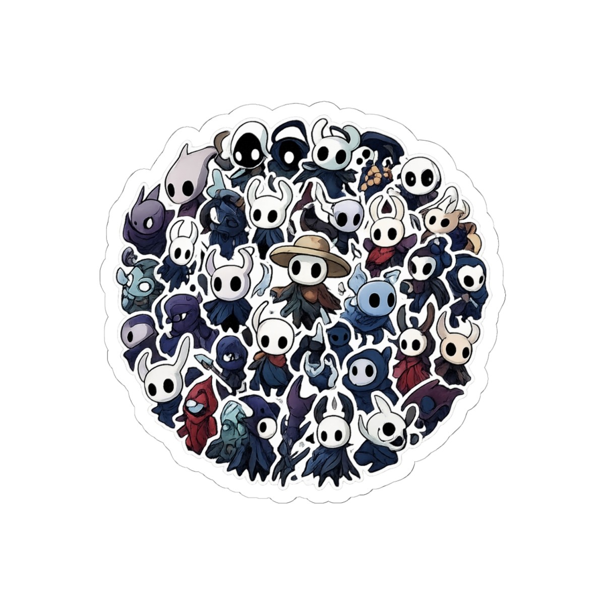 Hollow Knight Sticker Pack | Cute Cartoon Game Vinyl Decals