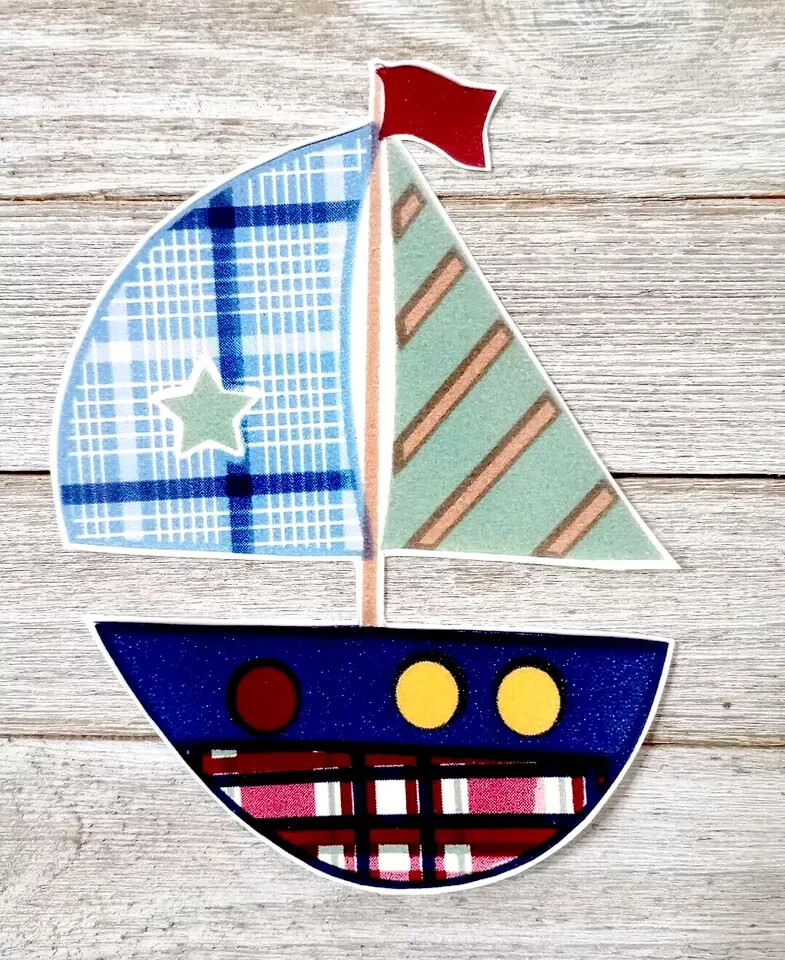 nautical ship boat wall safe sticker ocean 6 inch