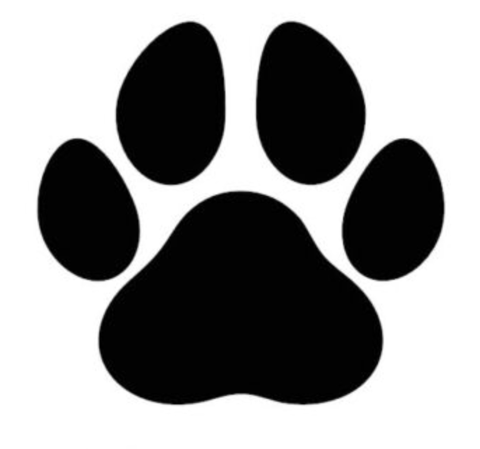 Paw Sticker Vinyl Decal – Dog Cat Pet Puppy Love Wall Decor Car Window