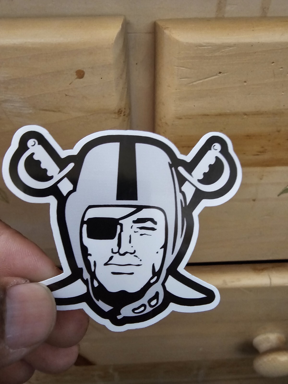 Oakland Raiders Vinyl Sticker Logo
