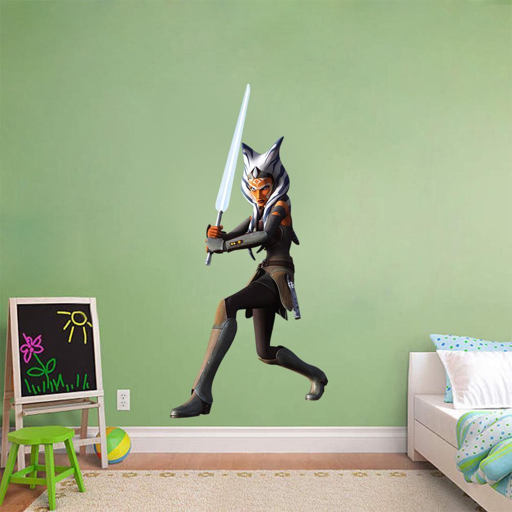 Ahsoka Tano Star Wars Wall Sticker Decal Home Decor Art Mural Cut Out WC01