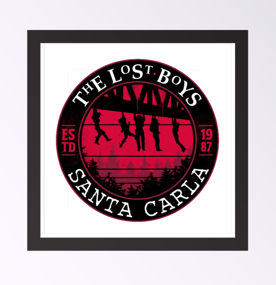 Halloween – Movie “The Lost Boys” – 4″ Decal Car Truck Cooler Laptop Decor Frame
