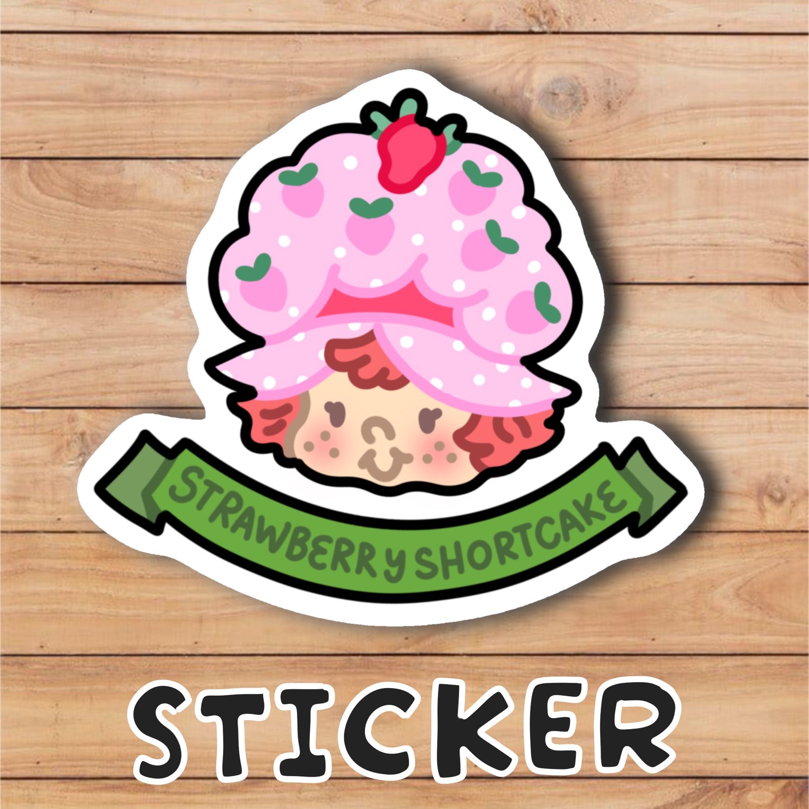 Cartoon Character Sticker Decal, Multicolor – Kids Teens Adults