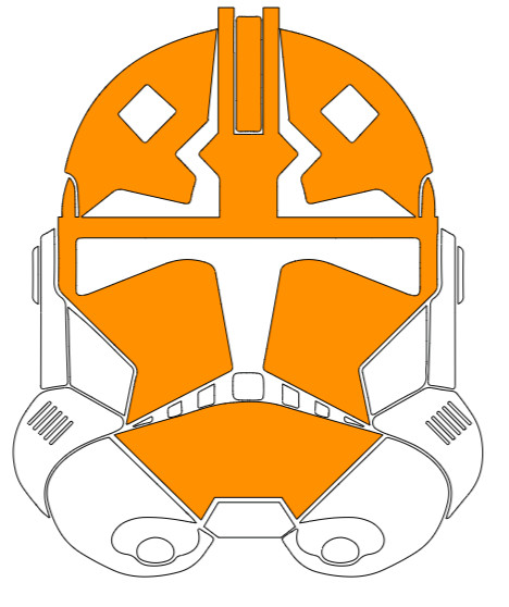 star wars clone wars Ahsoka Tano vinyl die cut decal.