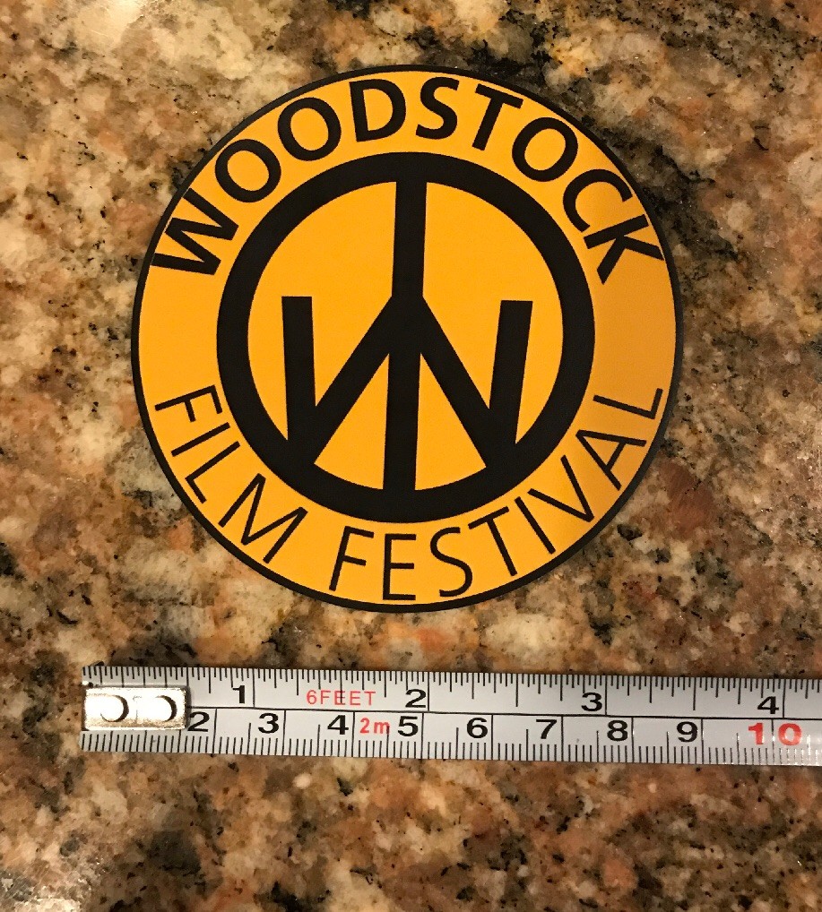 Woodstock Film Sticker – Film Festival New York Sundance Independent Movies