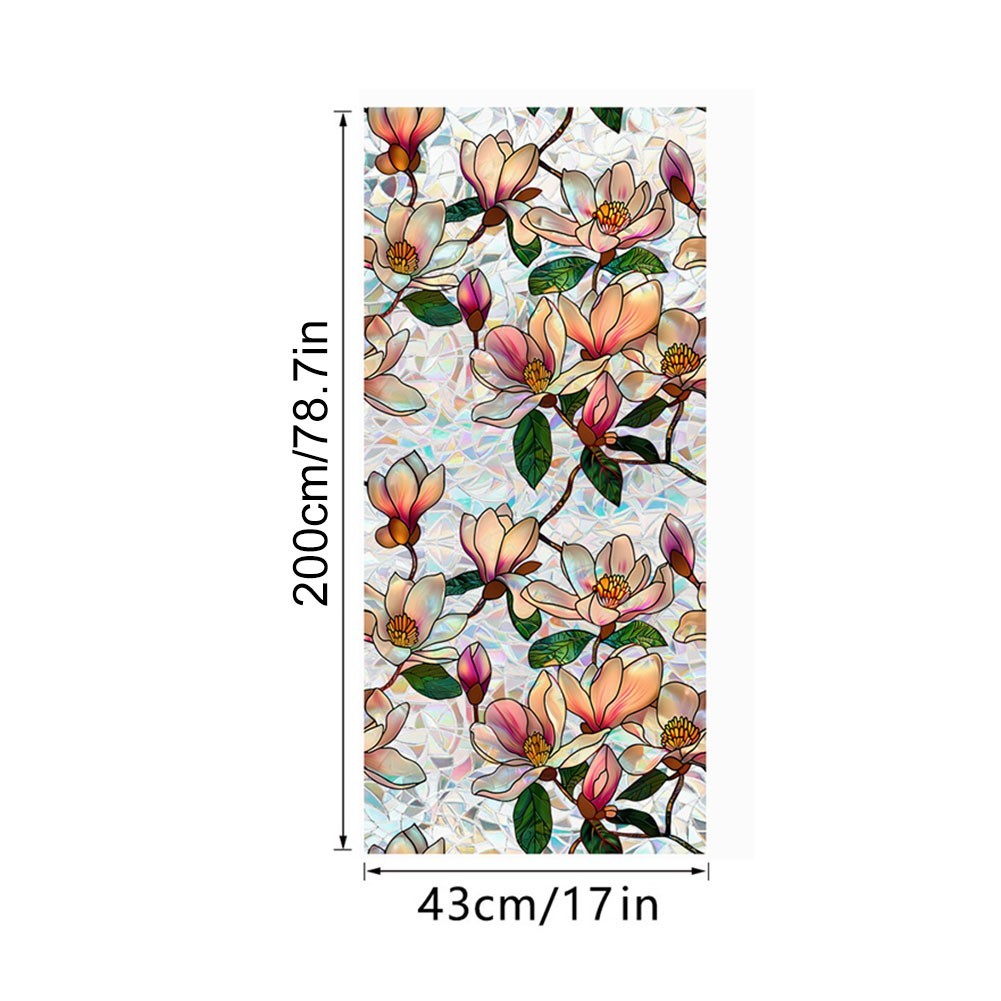 For Home Decor UV Protection Film Double-Sided Print Easy Installation