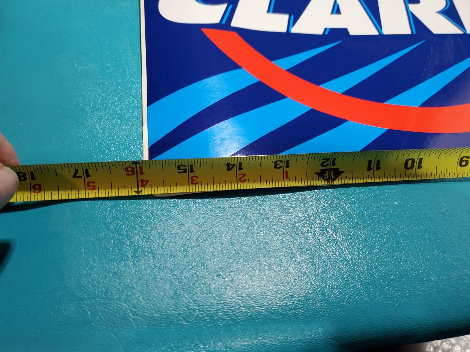 Clark Gas Station Logo STICKER LARGE Gas Pump 16″ X 16″ Oil