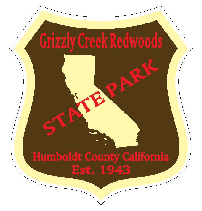 Grizzly Creek Redwoods State Park Sticker R6662 California YOU CHOOSE SIZE