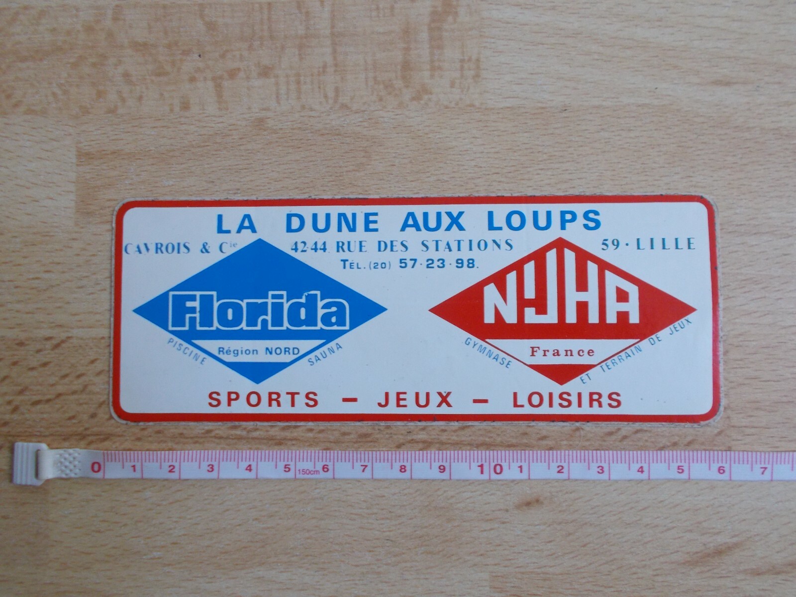 Sticker Sports-Jeux-Loisirs – La Dune Aux Wolves – Lille