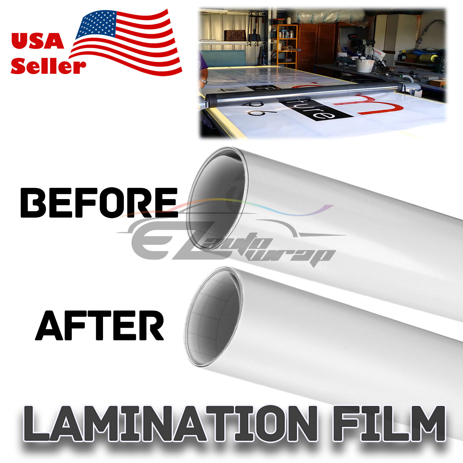 Cold Laminating Film Matte Clear Monomeric 3 mil Lamination Poster Sign Decal