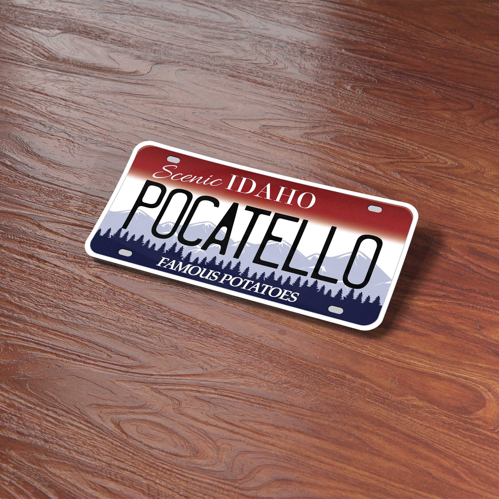 Idaho License Plate Stickers- Choose from 25+ ID City & Saying Decals for Laptop