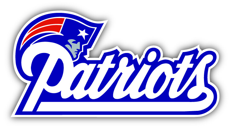 New England Patriots NFL Football Sport Logo Car Bumper Sticker Decal ”SIZES”