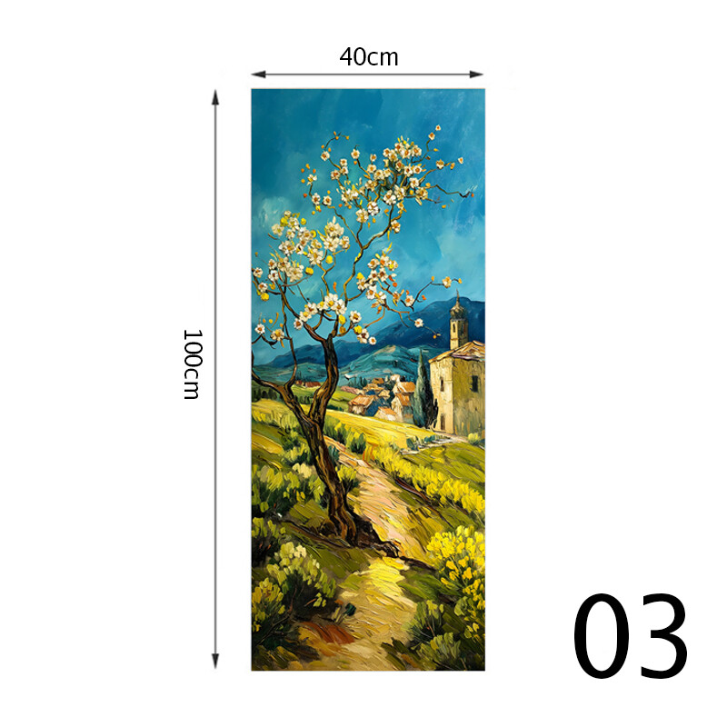 Door Sticker Wallpaper Murals Abstract Self-adhesive Waterproof Elevator Paper