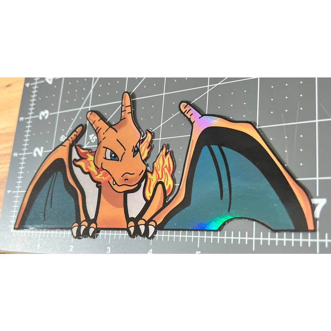 Charizard | Pokemon | Vinyl Sticker | Vinyl Decal | Holographic Decal |