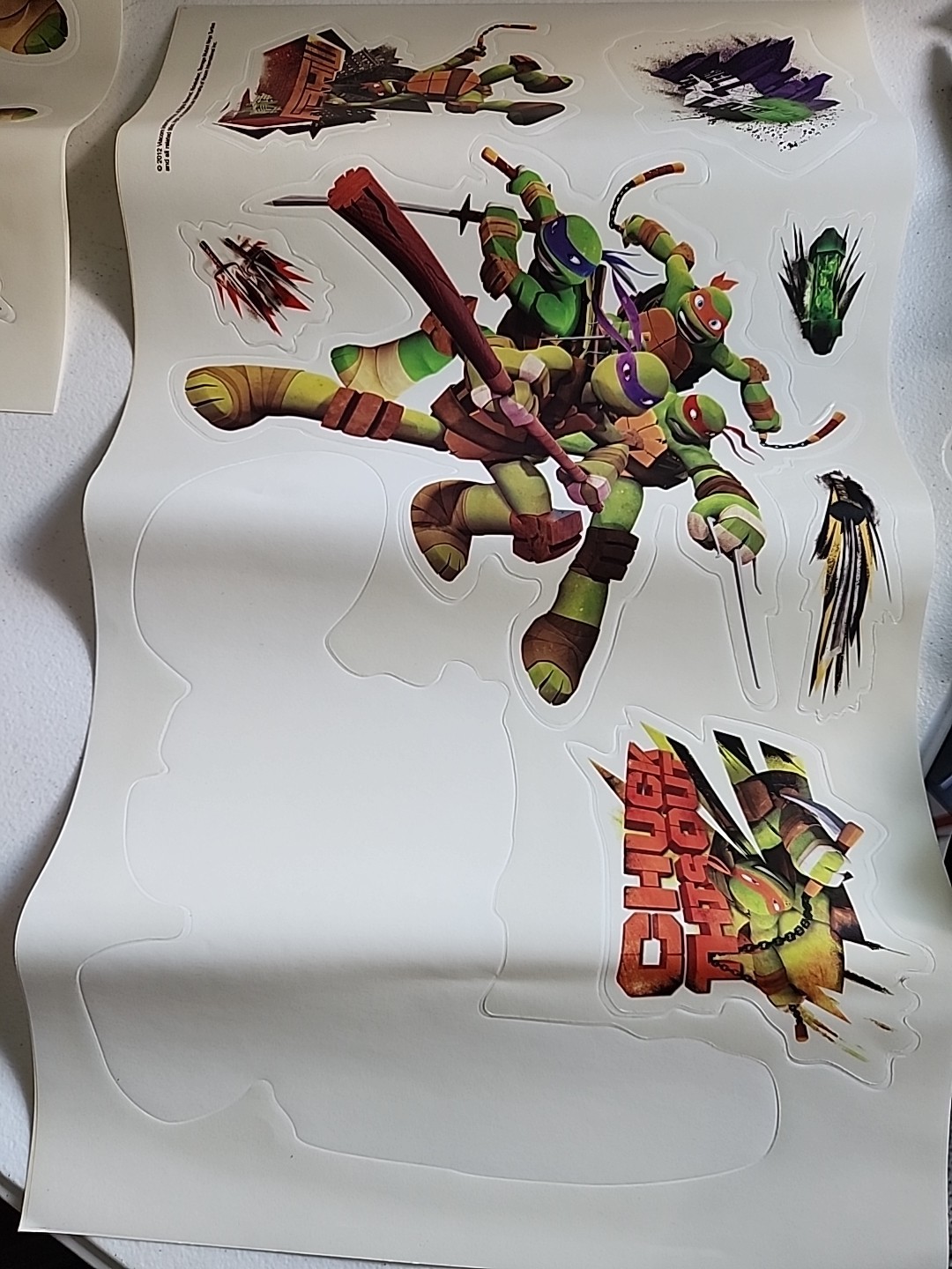 Nickelodeon Teenage Mutant Ninja Turtles Wall Decals 30 Peel Stick Wall Accents