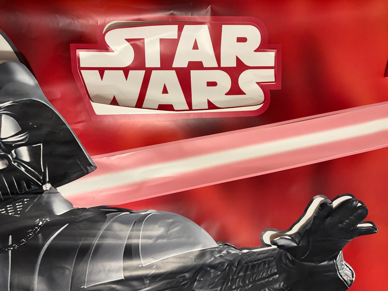 New 2008 Star Wars Darth Vader Jumbo Lifesize Fathead Wall Sticker Decal