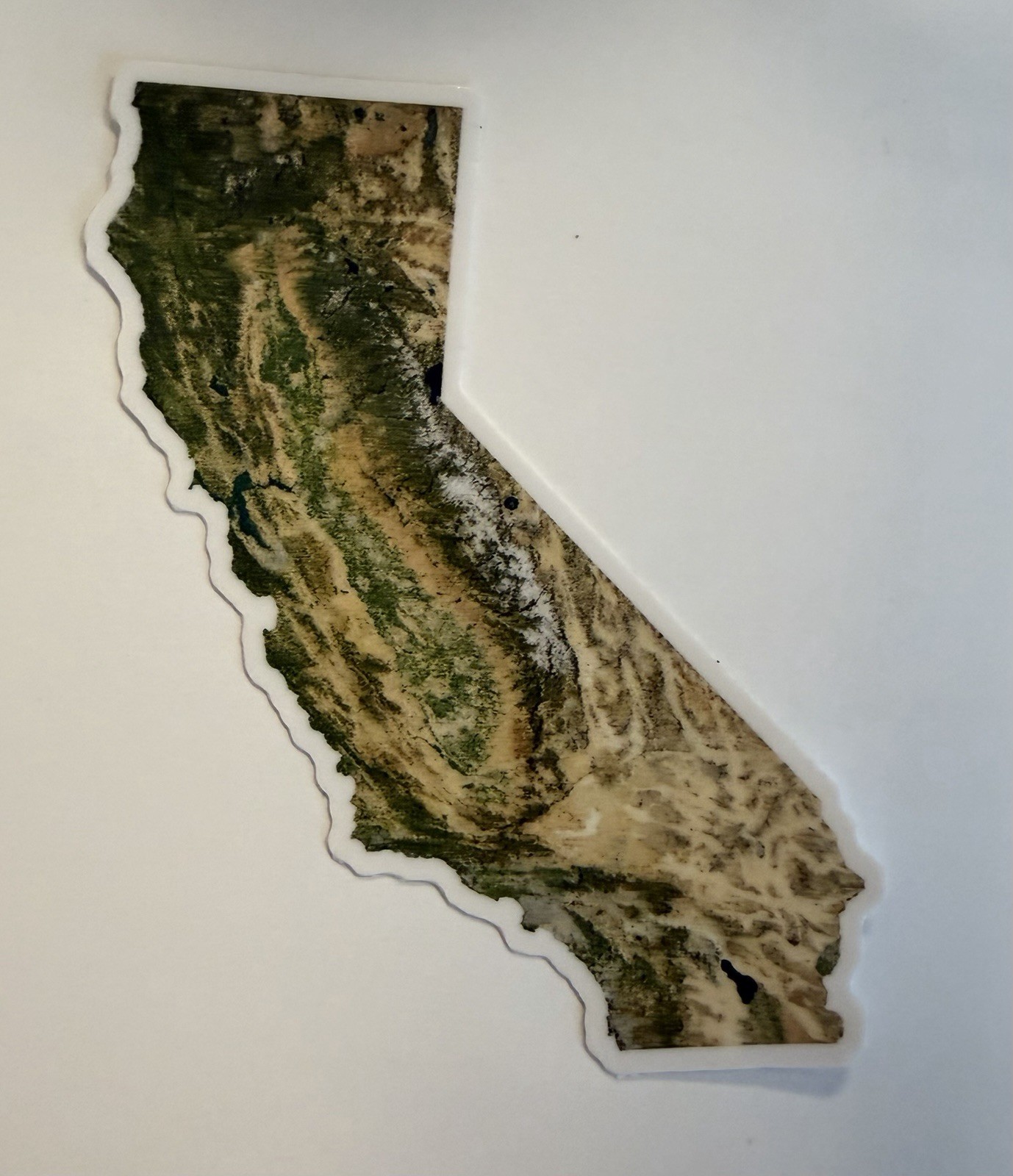 California Geography Image Sticker