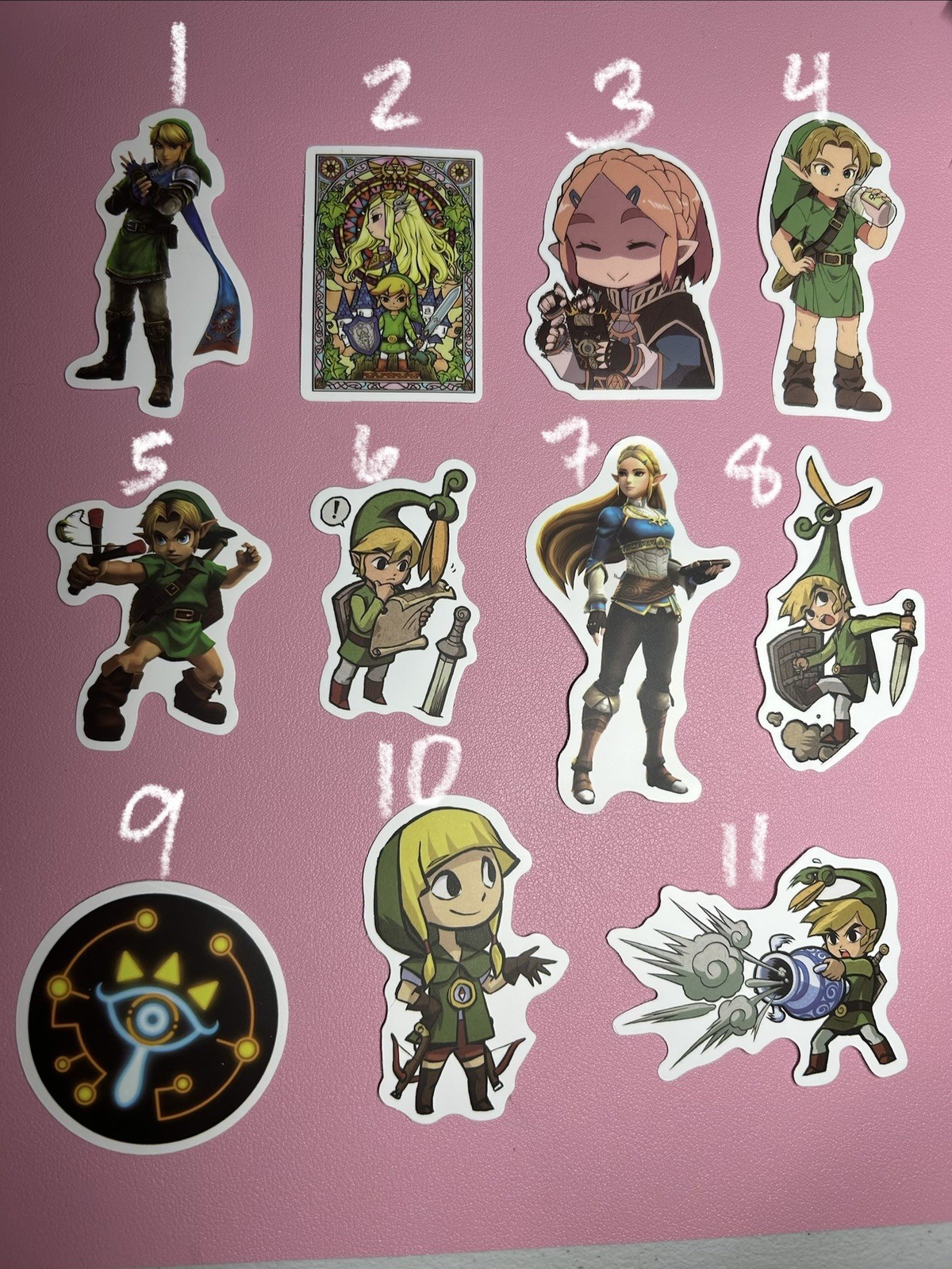 Legend Of Zelda And More Anime Stickers