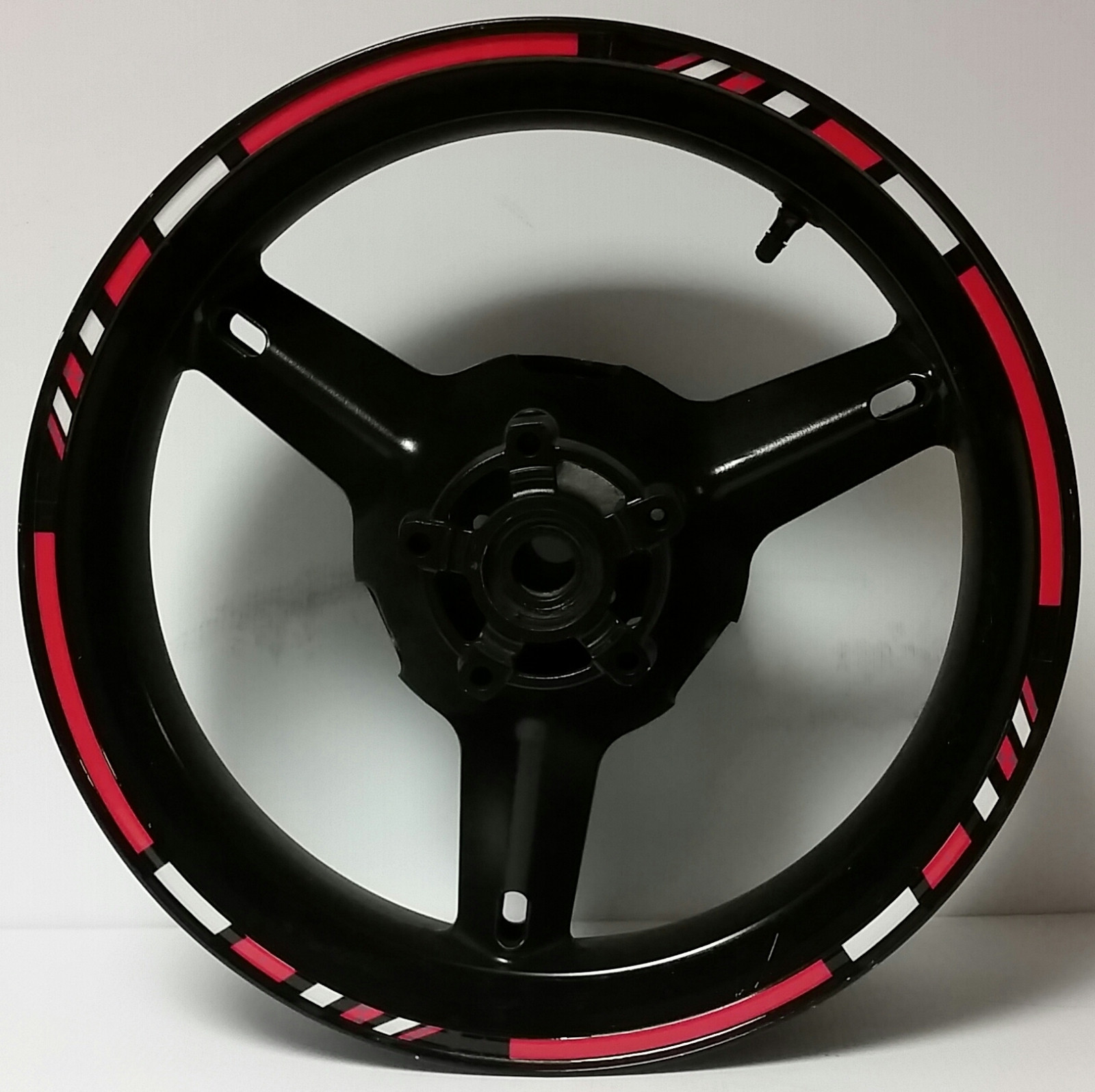 CUSTOM REFLECTIVE MOTORCYCLE CAR RIM STRIPES WHEEL DECALS TAPE STICKERS GRAPHIC