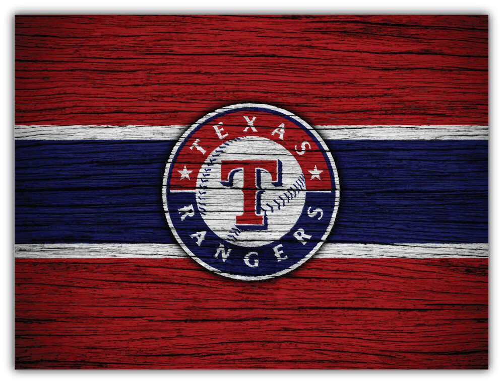 Texas Rangers MLB Baseball Sport Logo Car Bumper Sticker Decal “SIZES”