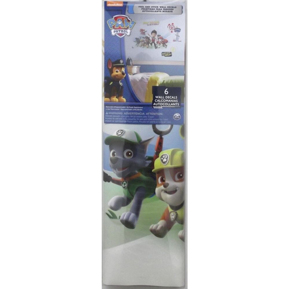 Paw Patrol GRAPHIX GIANT Wall Decals Zuma Rocky Skye Chase Marshall Rubble Decor
