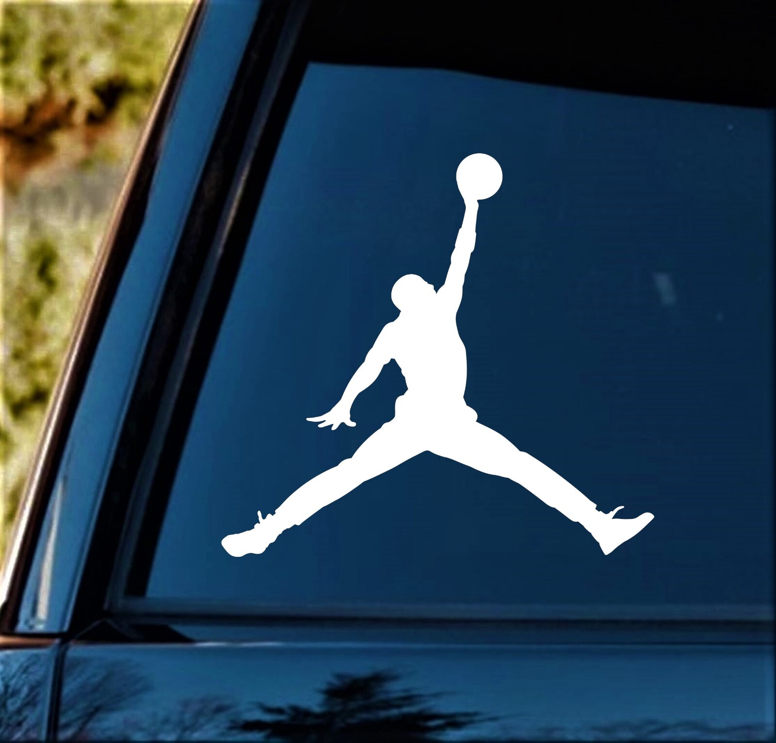 Michael Air Jordan Vinyl Decal Sticker Car NBA Jumpman Basketball Player Logo