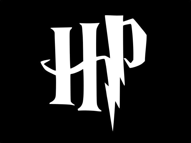 HARRY POTTER initials Vinyl Decal Car Wall Window Sticker CHOOSE SIZE COLOR