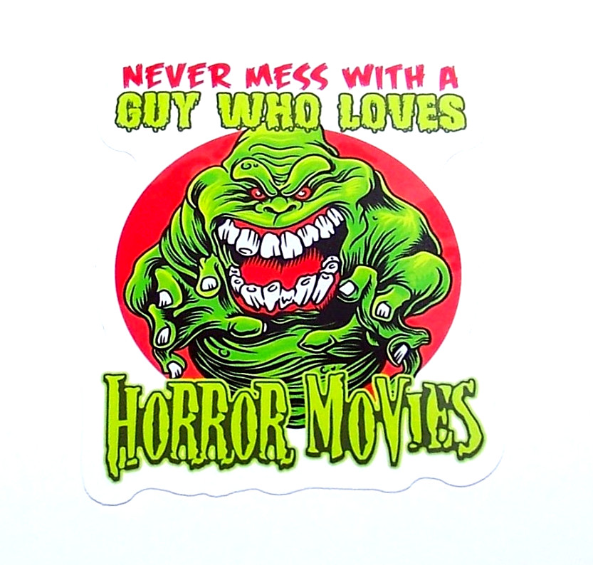 SLIMER – Cut Sticker Decal Horror Movie Comedy Ghostbusters Slimer