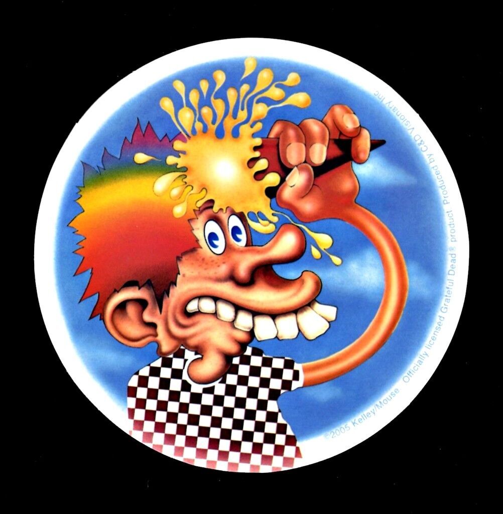 Grateful Dead Ice Cream Kid Sticker Decal