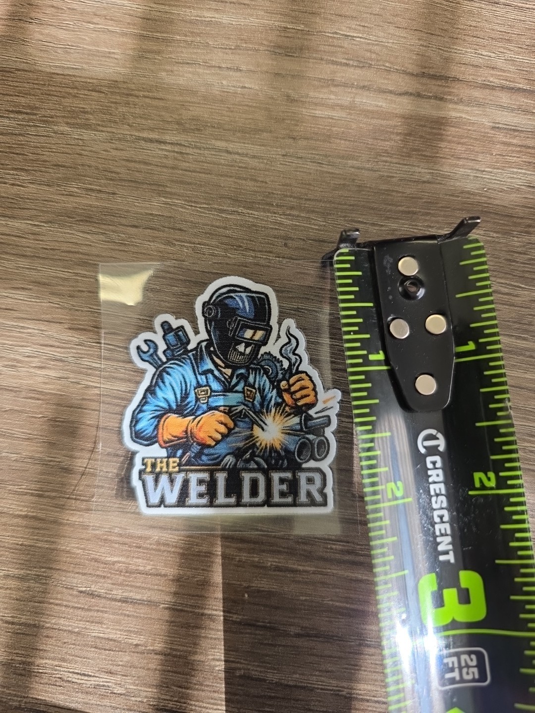The Welder Colorful UVDTF Decal Sticker For Welders Hard Hats/ Vehicle…