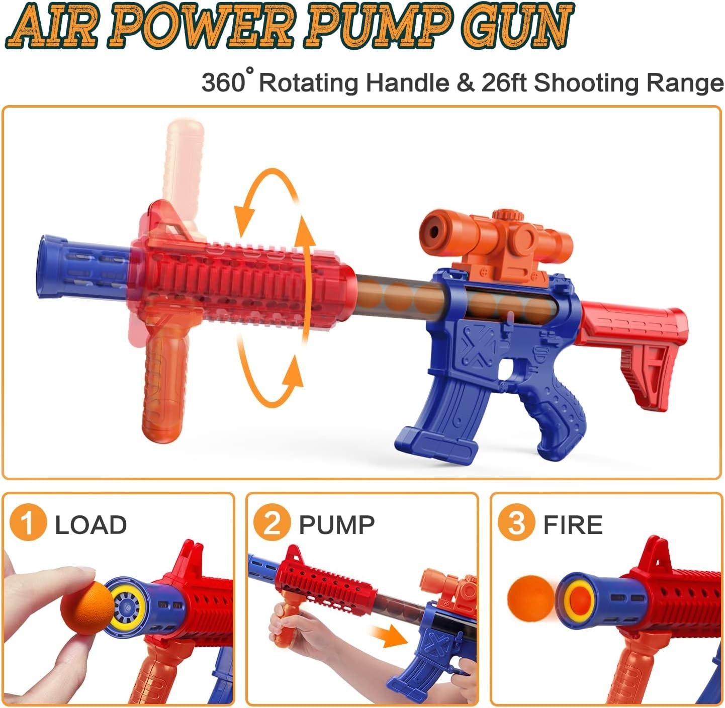 Shooting Games Toys for Age 5 6 7 8 9 10+ Year Old Boys, Kids Toy Sports & Outdo