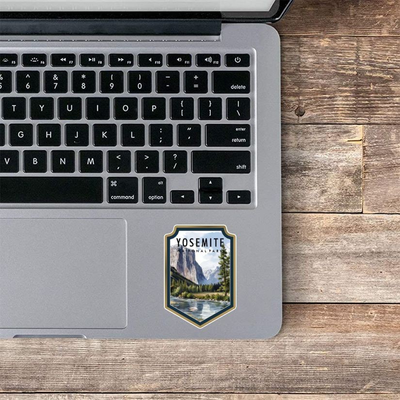Yosemite National Park Sticker, Peel N’ Stick, Different Sizes