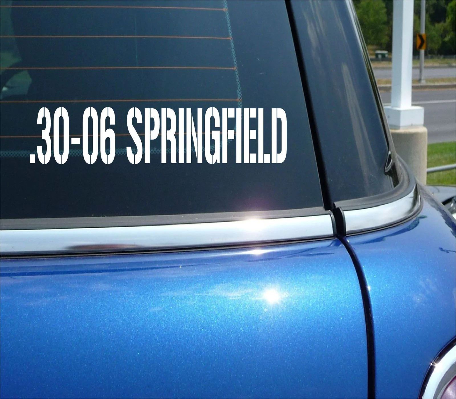 .30-06 SPRINGFIELD VINYL DECAL STICKER FOR AMMO CAN BULLET BOX CALIBER RIFLE