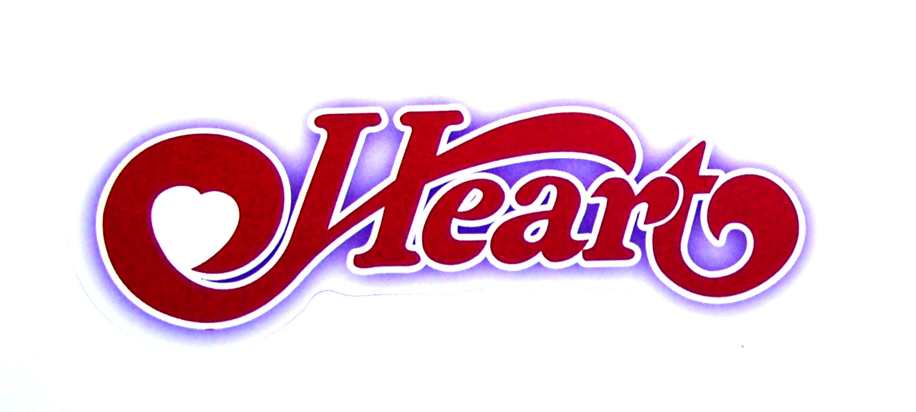 HEART – Cut Sticker Decal Band Music Seattle Rock Pop Heart Ann Nancy Wilson