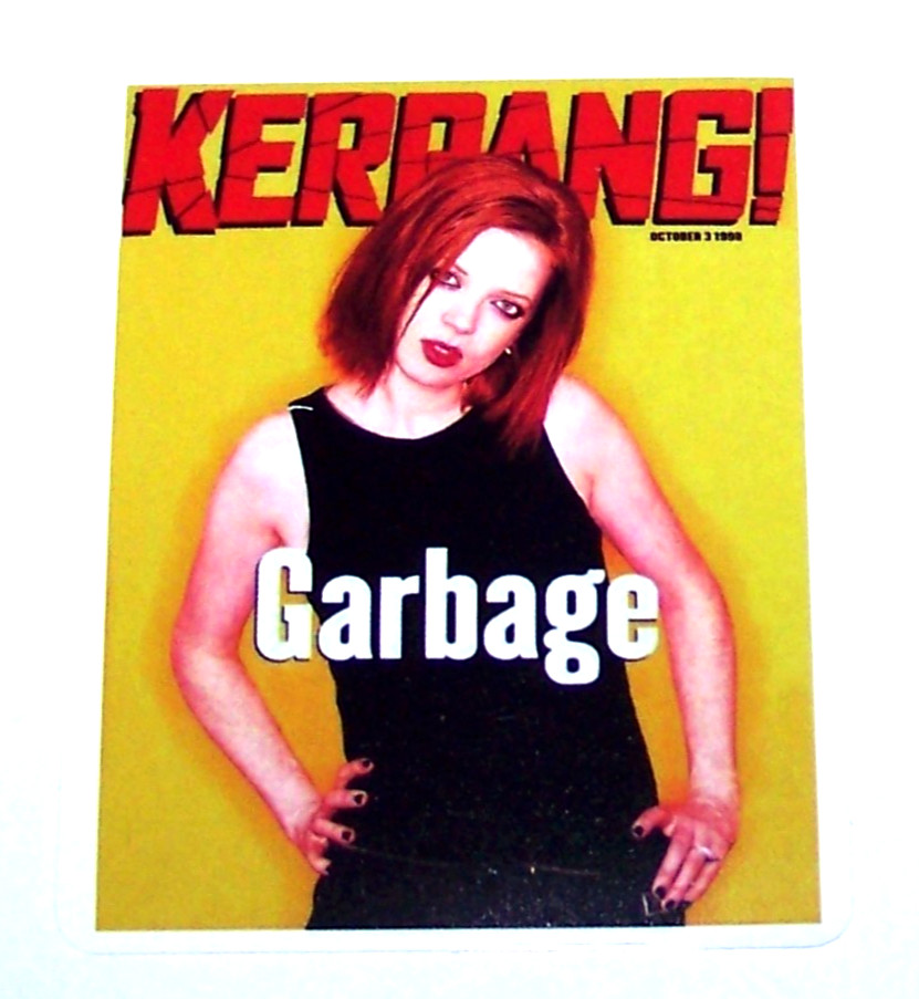 GARBAGE Cut Sticker Decal Band Music Alternative Rock Shirley Manson Garbage