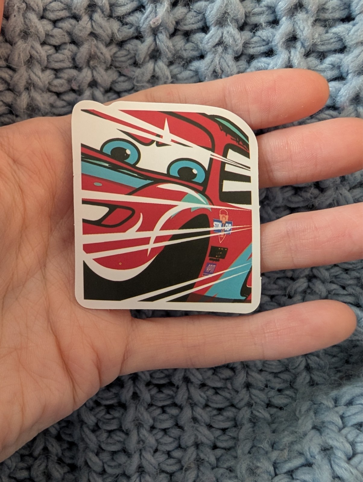 Cars, Pixar, Sticker, Disney, Lightning McQueen, Mater, Sally, Doc Hudson